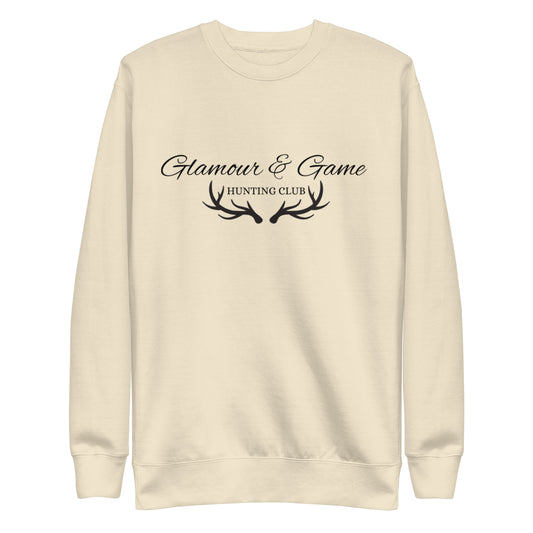 GLAMOUR & GAME SWEATSHIRT